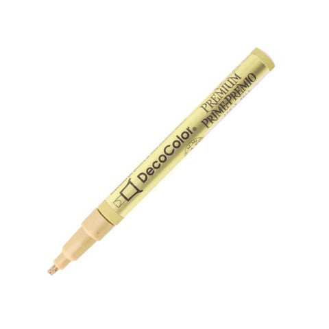 DecoColor Premium Metallic Paint Marker, Leafing Gold 2mm