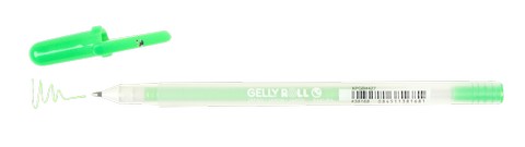 Gelly Roll Pens, Moonlight, Fluorescent Green