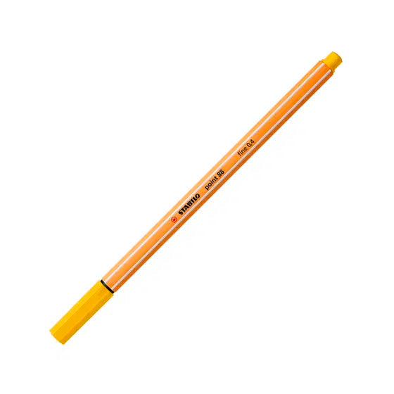 Stabilo Point 88 Fineliner, Yellow