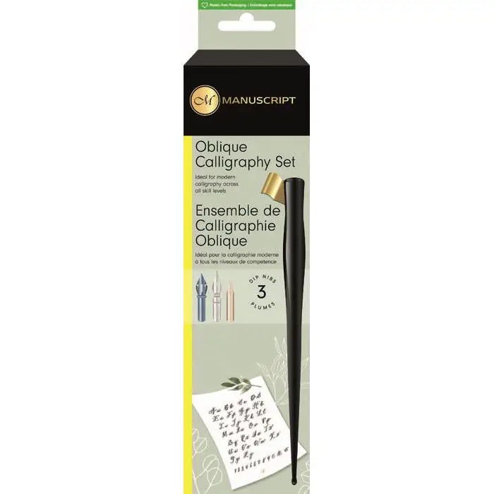 Manuscript Oblique Calligraphy Set
