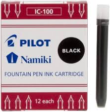 Pilot Namiki Cartridges, Black