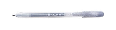 Gelly Roll Pens, Retractable, Silver