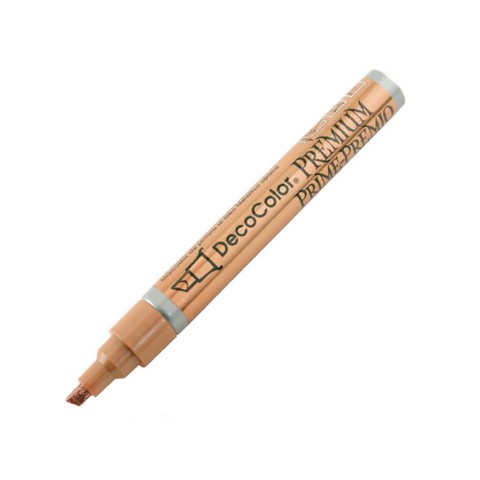 DecoColor Premium Metallic Paint Marker, Rose Gold Chisel Tip