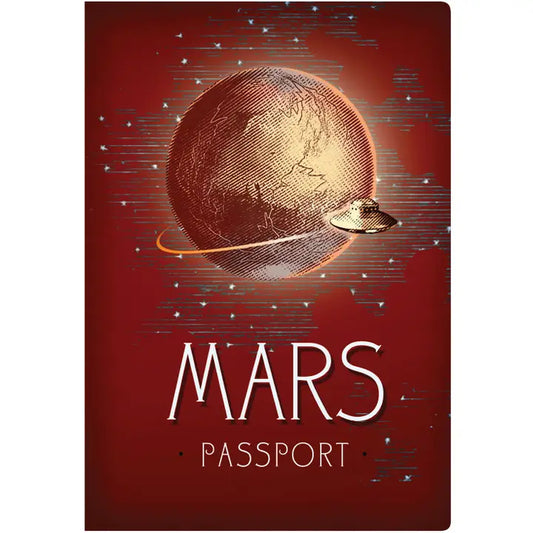 Pocket Notebook by Unemployed Philosophers Guild, Mars Passport