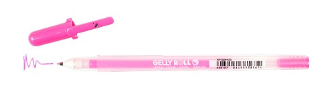 Gelly Roll Pens, Moonlight, Fluorescent Pink