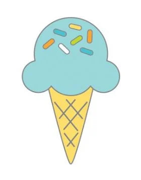 Enamel Pin: Sugar Cone