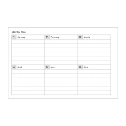 Dayfree Weekly Schedule, Black