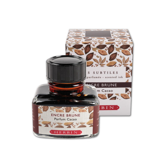 Herbin Scented Fountain Pen Ink, Brune, Cacao