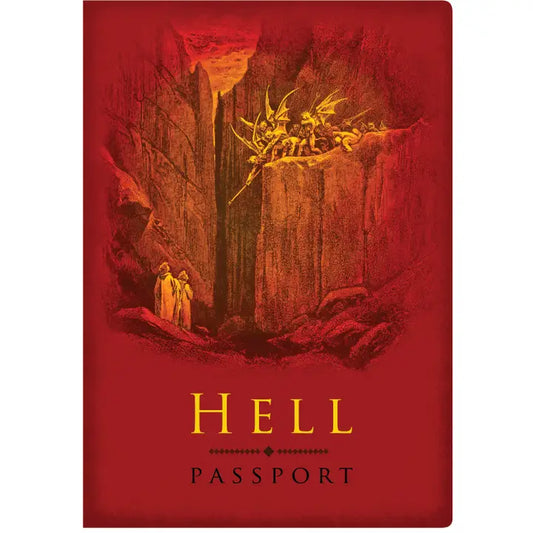 Pocket Notebook by Unemployed Philosophers Guild, Hell Passport