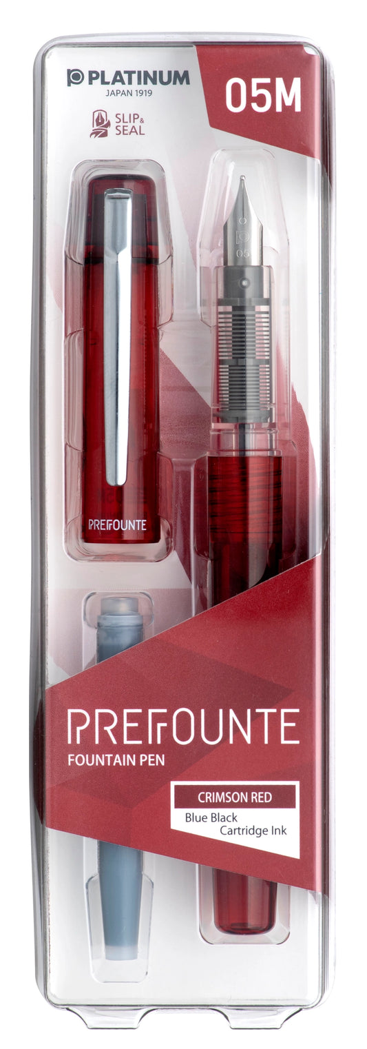 Prefounte Pen, 05, Crimson Red