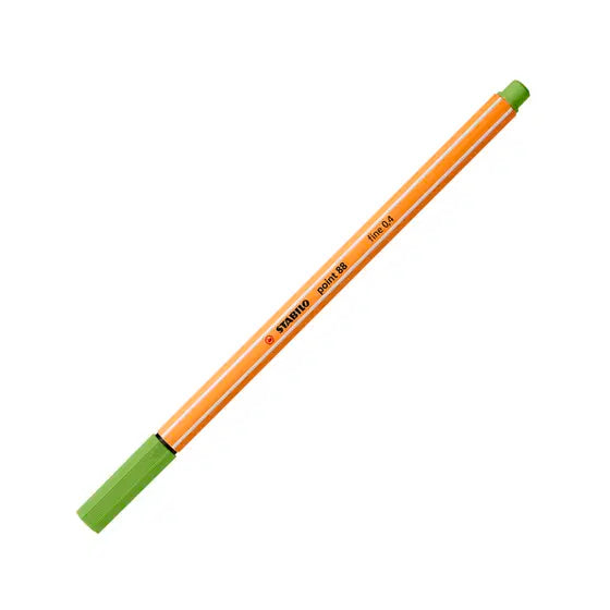 Stabilo Point 88 Fineliner, Apple Green