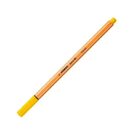 Stabilo Point 88 Fineliner, Lemon Yellow