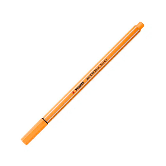 Stabilo Point 88 Fineliner, Neon Orange