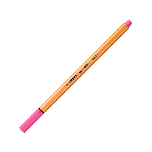 Stabilo Point 88 Fineliner, Neon Pink