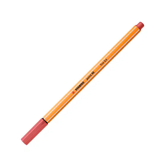Stabilo Point 88 Fineliner, Rust Red