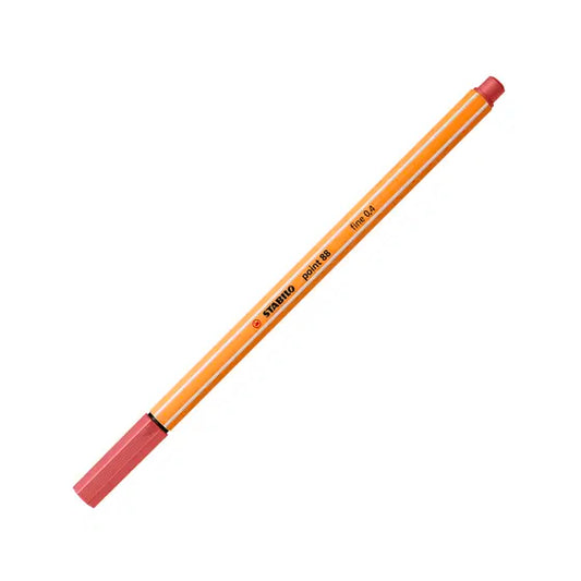 Stabilo Point 88 Fineliner, Rust Red
