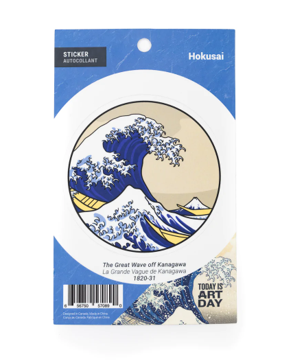 Sticker: Hokusai Great Wave off Kanagawa