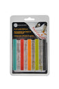 Manuscript Lettering Pencil Flat, Mixed-Color Lead Refill Set