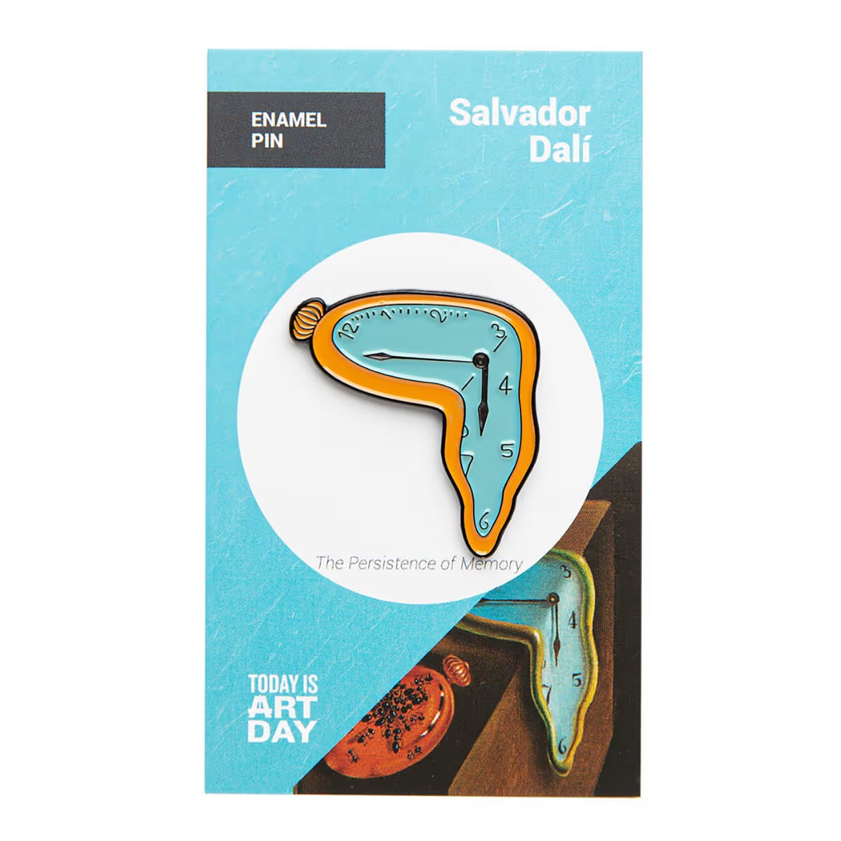 Enamel Pin: Dali's Persistence of Memory