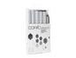 Copic Sketch Markers, Sketching Grays, Set of 6
