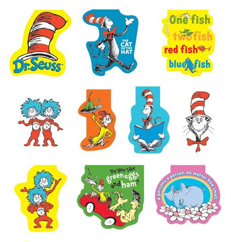 Dr. Seuss Magnetic Bookmark