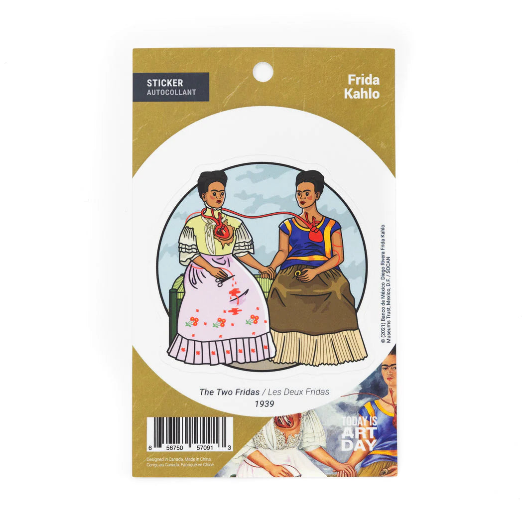 Sticker: Kahlo's Two Fridas