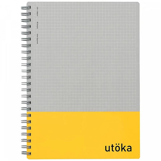 Maruman Utoka Notebook, A5, Yellow