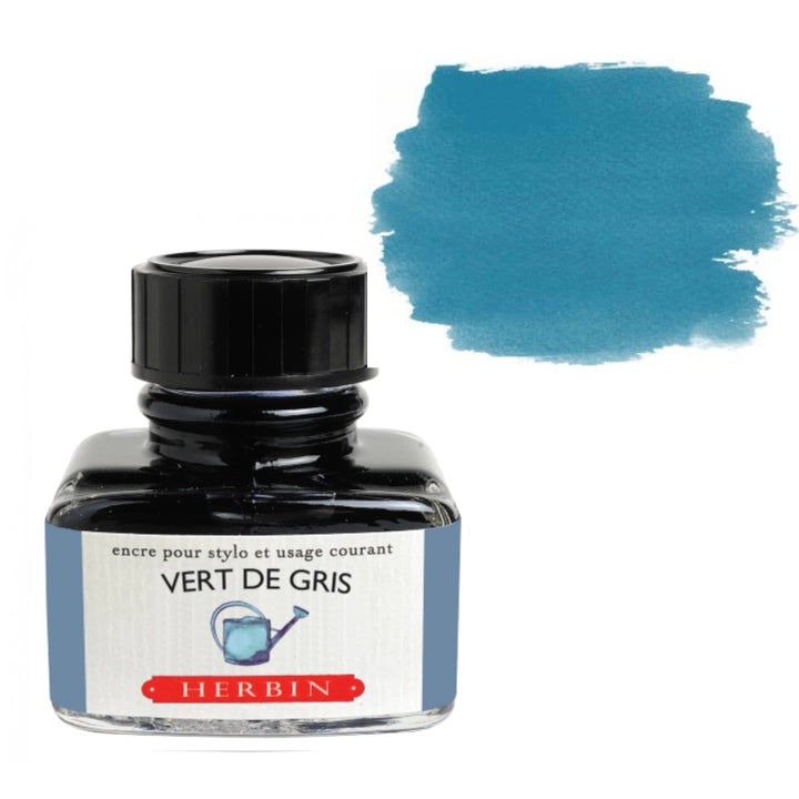 Herbin Fountain Pen Ink, Vert de Gris