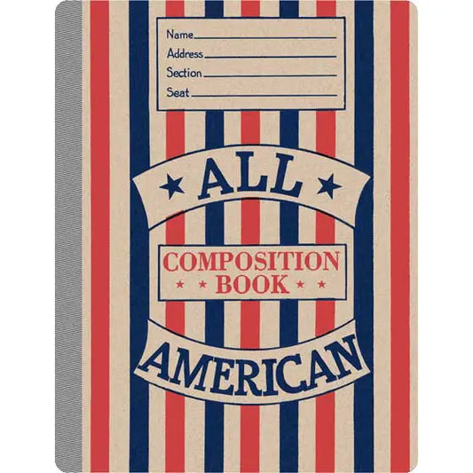 All American Vintage Composition Notebook