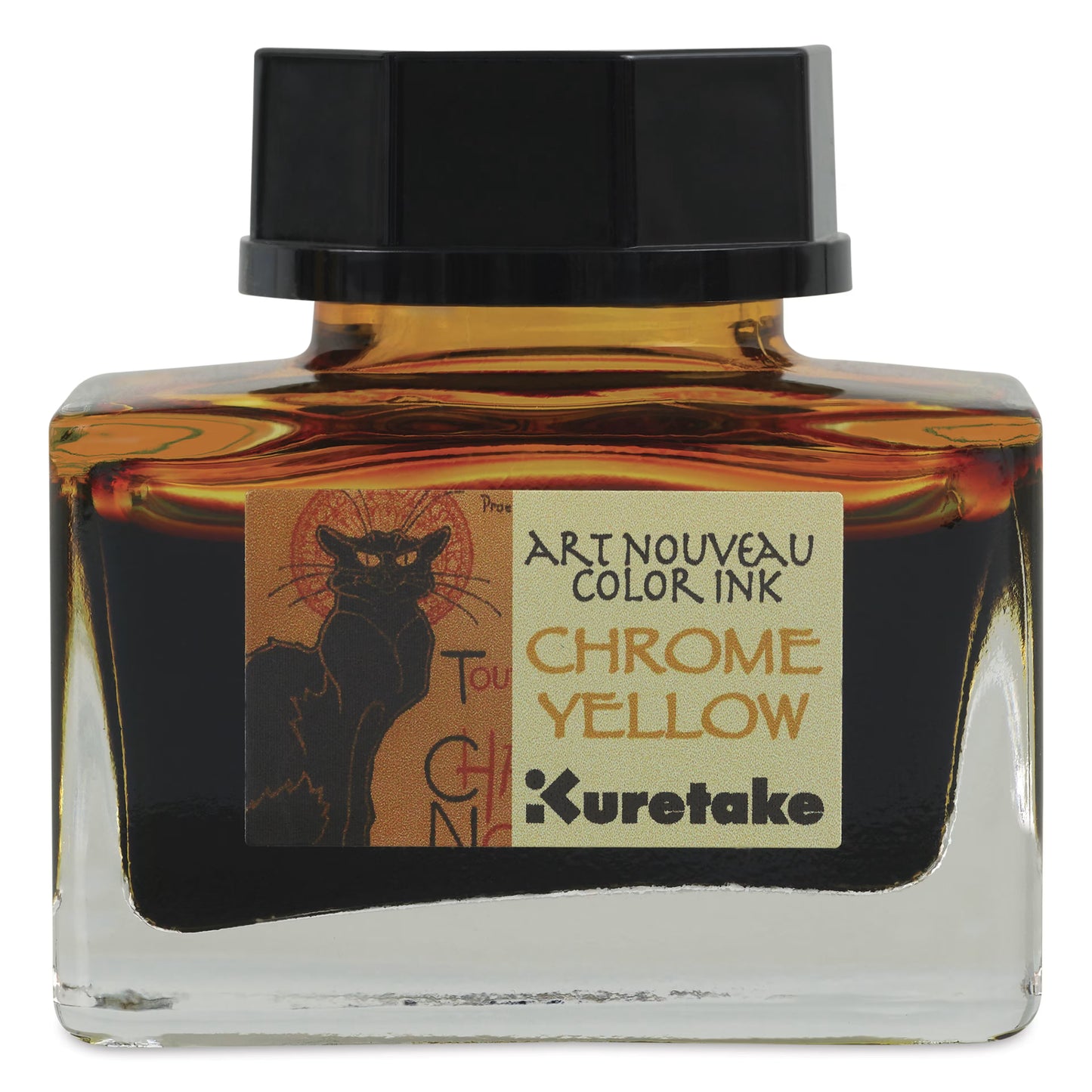 Kuretake Art Nouveau Ink, Chrome Yellow