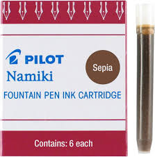 Pilot Namiki Cartridges, Sepia
