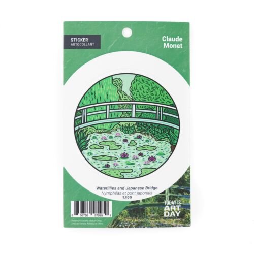 Sticker: Monet's Waterlilies