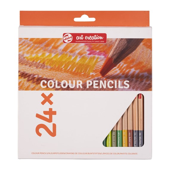 24ct Pro Colored Pencils With Case by Artsmith