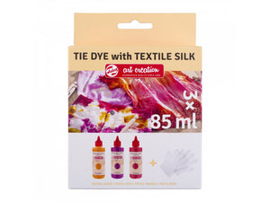 Art Creation tie dye with textile silk