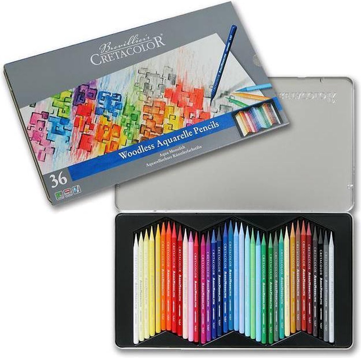 Creatacolor - Woodless Aquarelle Pencils 36 set