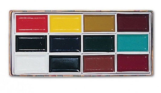 Gansai Tambi Japanese Watercolors 12 color set